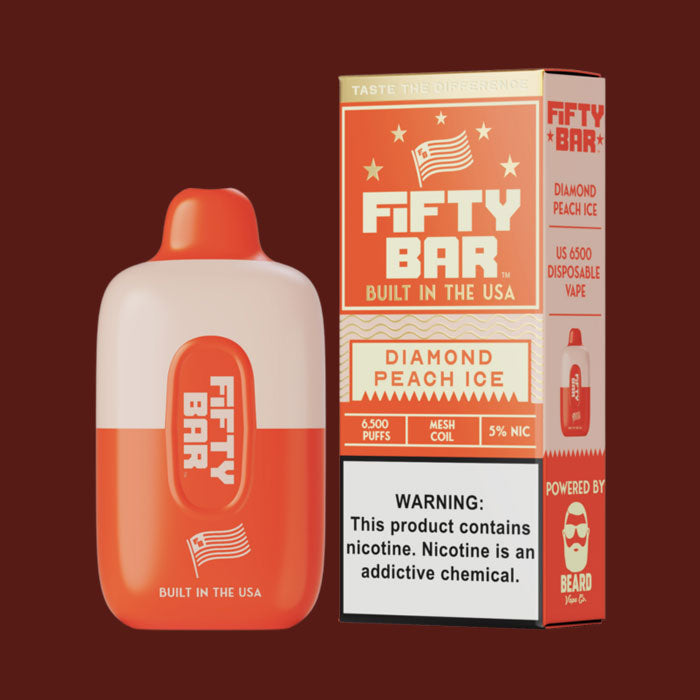 OMG Smoothie Diamond Peach Ice Disposable Vape - 50 Bar Nicotine Vape Flavors OMG Smoothie Diamond Peach Ice Disposable Vape - 50 Bar Nicotine Vape Flavors