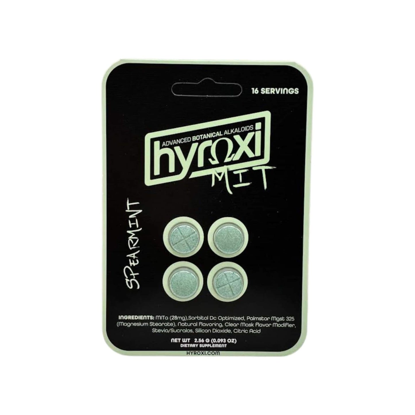 Hyroxi–MIT-A – Spearmint 4ct Tablet.