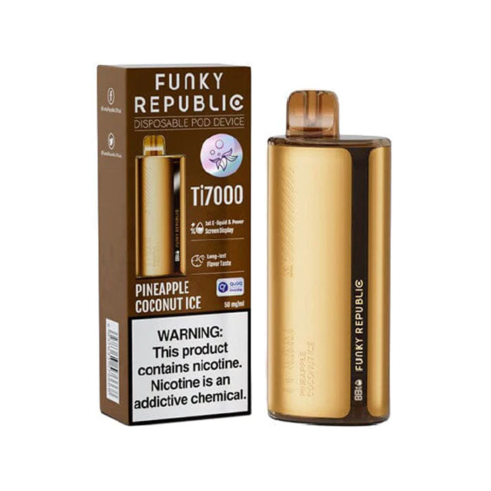 PINEAPPLE COCONUT ICE FUNKY REPUBLIC TI7000