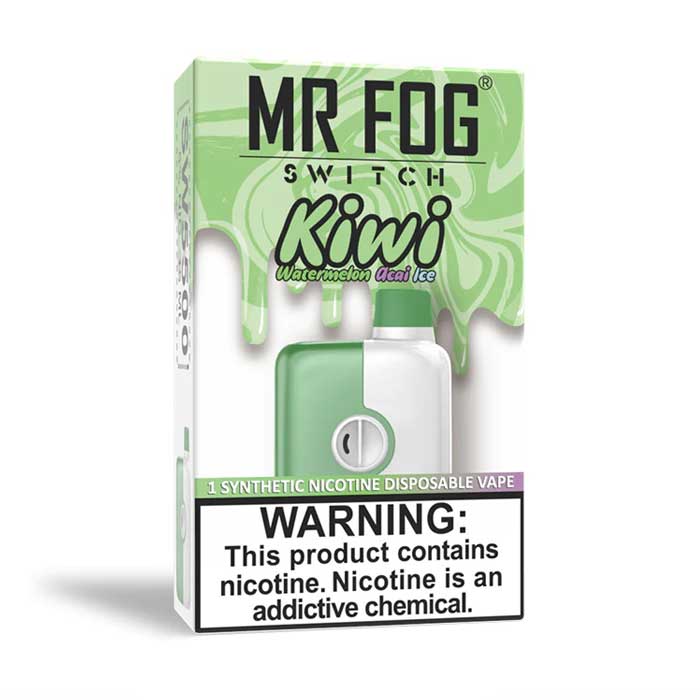 MR FOG SWITCH 5500 PUFFS KIWI WATERMELON ACAI ICE