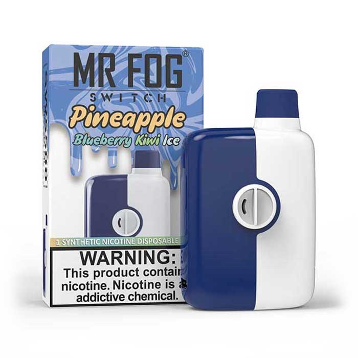 MR FOG SWITCH 5500 PUFFS PINEAPPLE BLUEBERRY KIWI ICE